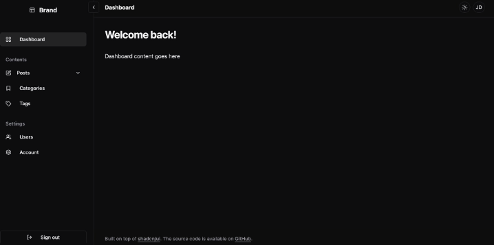 Build Dashboard with AI